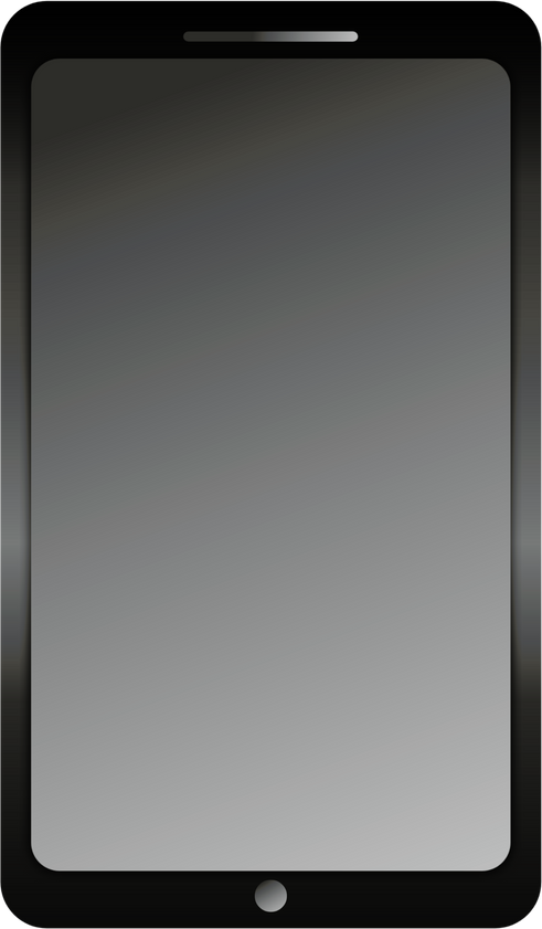 Black Smartphone Mockup